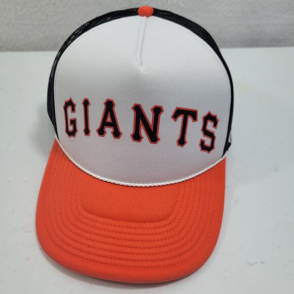 Cooperstown 47 collection San Francisco Giants Orange & Black Snapback Hat 11725 - Picture 6 of 6